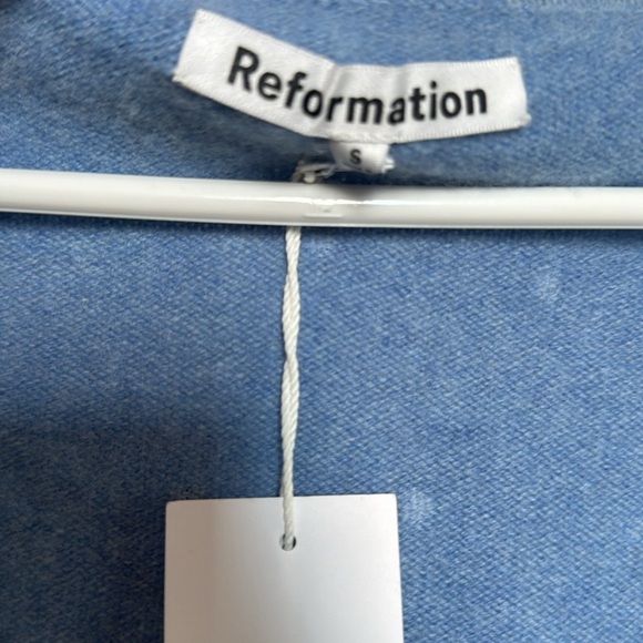 REFORMATION Nathalia Ebellished Cardigan Sz S - Picture 5 of 9